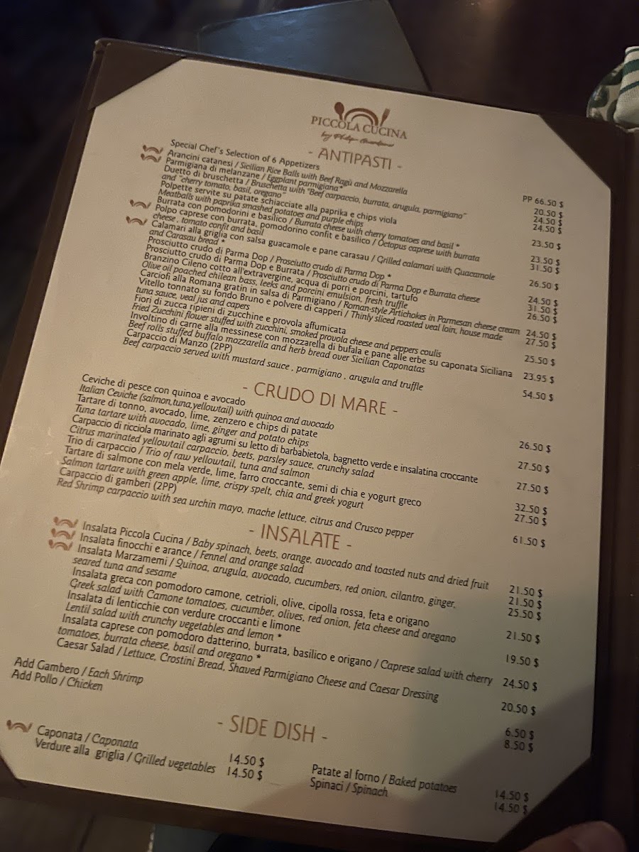 Piccola Cucina Uptown Menu - Image 6